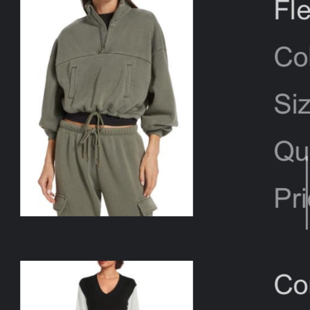 NWT! Crop sweater - image 5